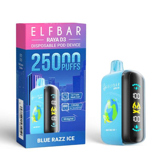 ELFBAR RAYA D3 DISPOSABLE VAPE 25000 PUFFS