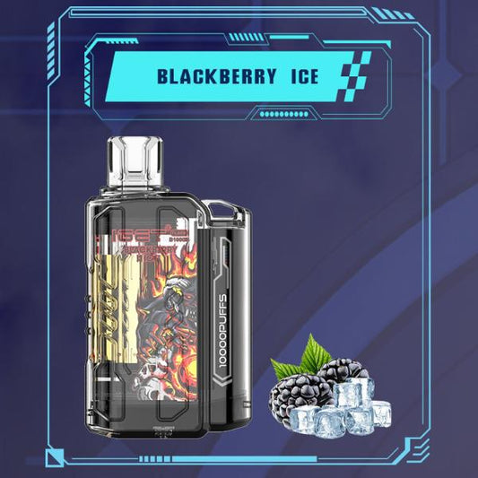 IGET FLARE B10000 DISPOSABLE VAPE 10000 PUFFS - BLACKBERRY ICE - VapeBro