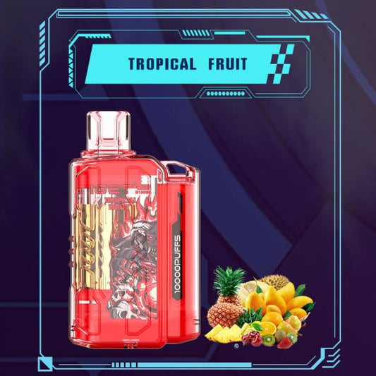 IGET FLARE B10000 DISPOSABLE VAPE 10000 PUFFS - TROPICAL FRUIT - VapeBro