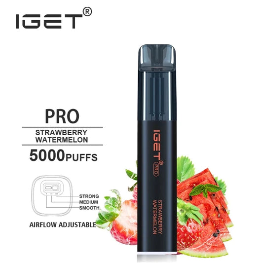 IGET PRO 5000 Puffs Disposable Vape Strawberry Watermelon