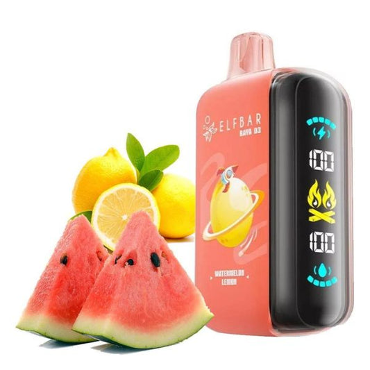 Elf Bar Raya D3 25000 puffs vape watermelon lemon